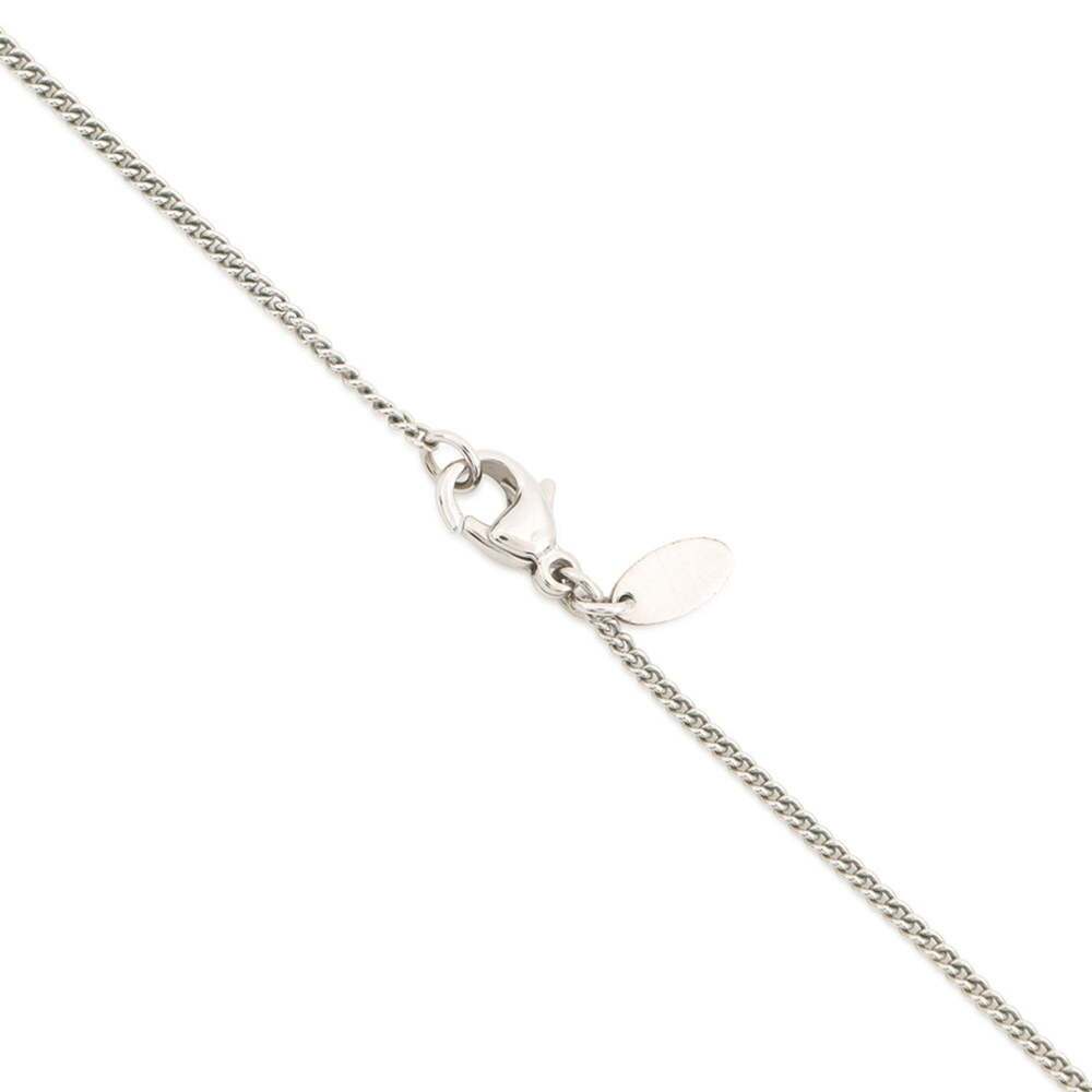 CHANEL Silver Logo Necklace - Picture 5 of 12